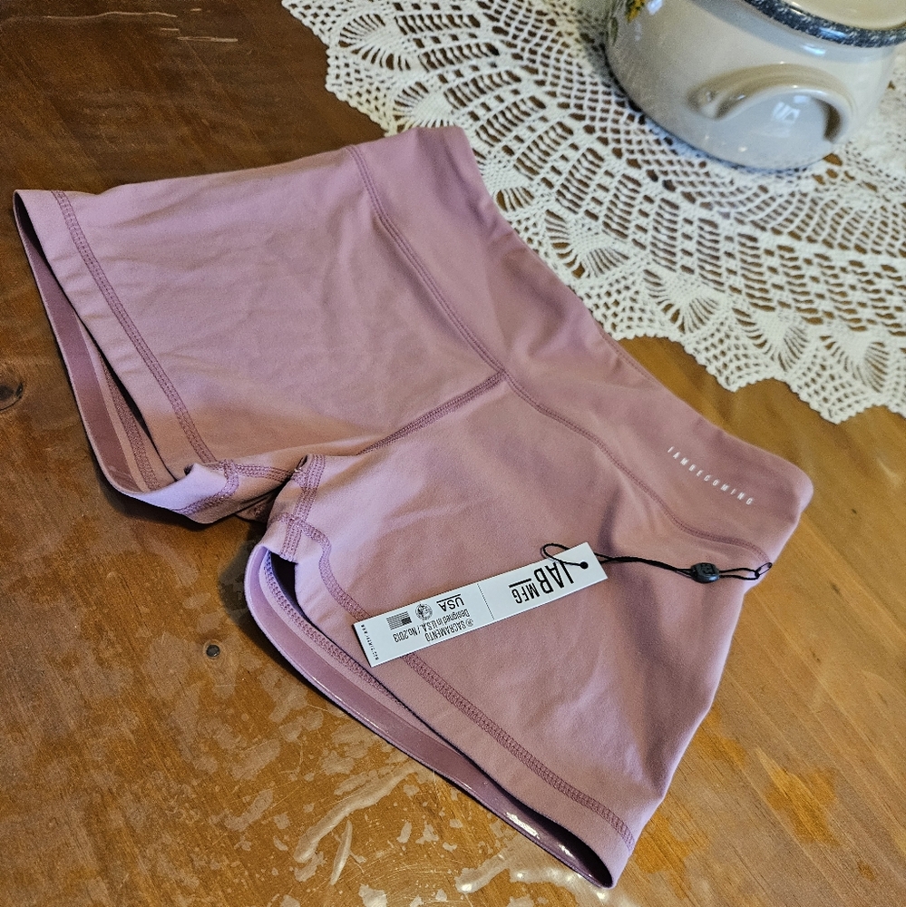Women's Athletic Shorts in Dusty Pink
